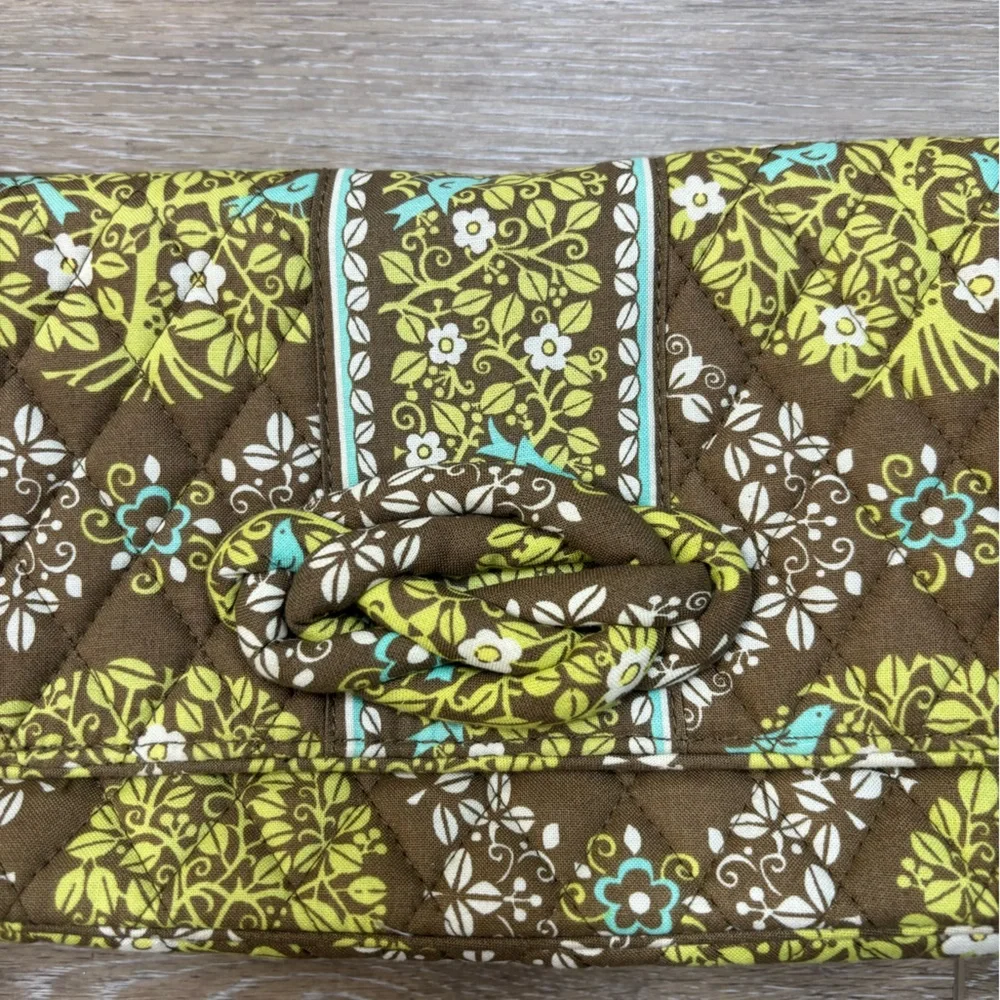 Vera Bradley Purse Sittin in a Tree Knot Just a Clutch Retired 2010 Paisley Bird